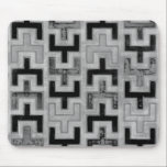 African Mudcloth Textile with Geometric Patterns Mouse Mat<br><div class="desc">This print was made by Norman Wyatt,  Jr. in the style of an African mudcloth. The mudcloth textile originated in Mali and is a sign of cultural identity. Display your love of global culture and geometric patterns by purchasing this print!</div>