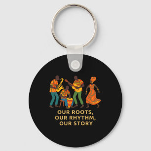 African Musos Artwork Links Black Pride To African Key Ring
