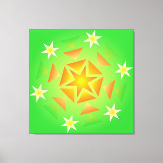 African Naartjie Fruit Canvas Print