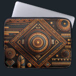 African native traditional pattern. Ethnic Africa Laptop Sleeve<br><div class="desc">African native traditional pattern Laptop Sleeves.</div>
