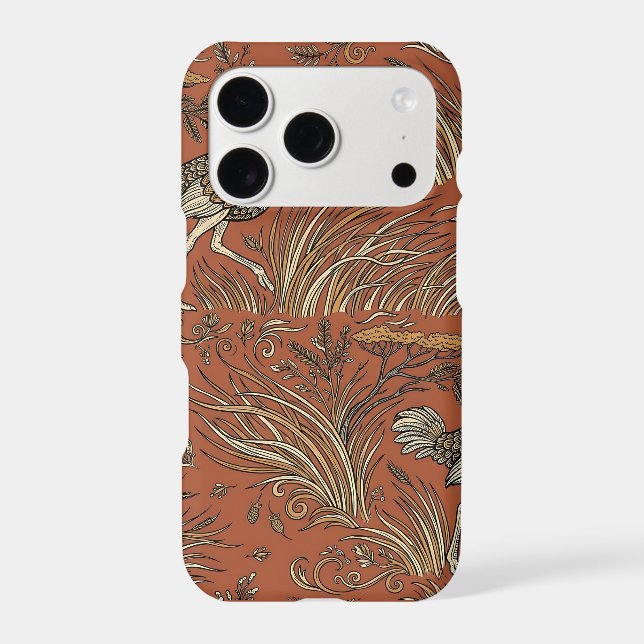 African Ostrich iPhone 17 Pro Case (Back)