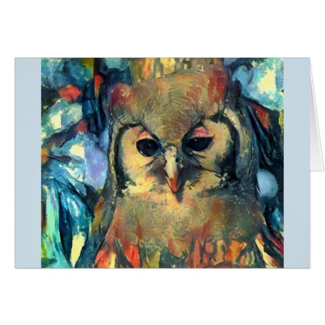 African Owl (Front Horizontal)