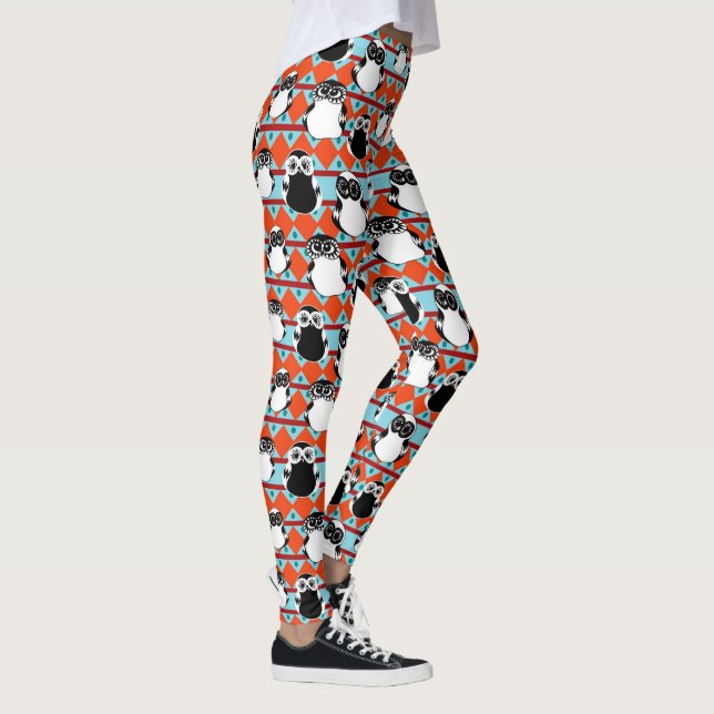 African owls leggings (Right)