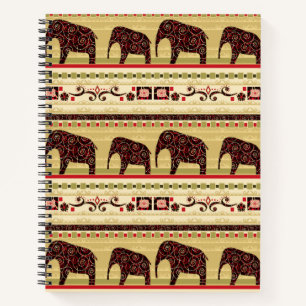 African patchwork notebook