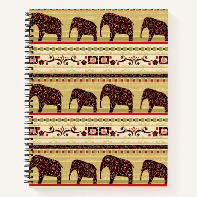 African patchwork notebook (Front)
