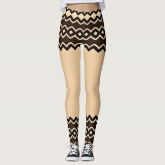African pattern legging