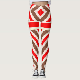 African pattern legging