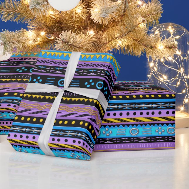 African Pattern Wrapping Paper (Holidays)
