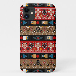 African patterns, oriental pattern throw pillow iPhone 11 case