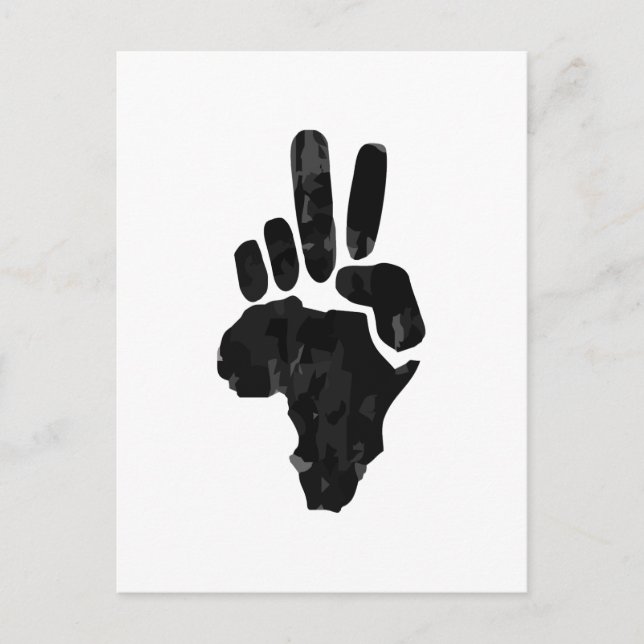 African Peace Postcard (Front)
