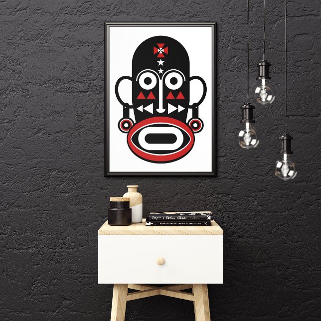 African People Mask Canvas Print (Creator Uploaded)