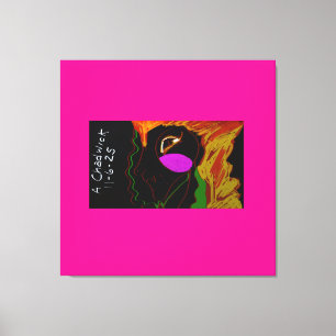 African Phoenix Rising Canvas Print