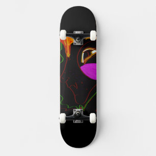 African Phoenix Rising Skateboard