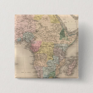 African Politics 15 Cm Square Badge