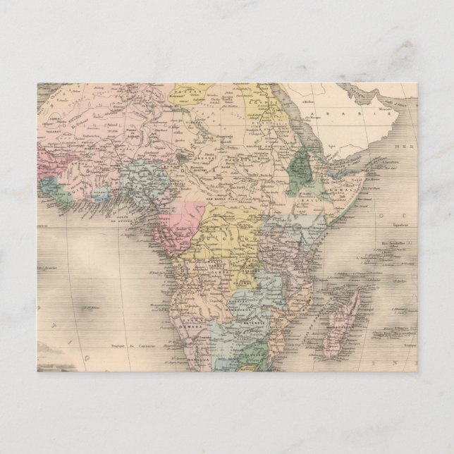 African Politics Postcard (Front)