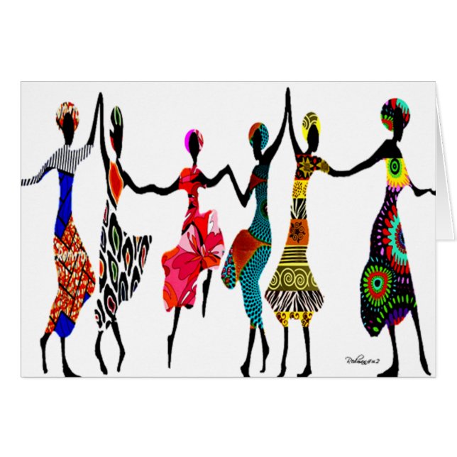 African Praise Dance (Front Horizontal)