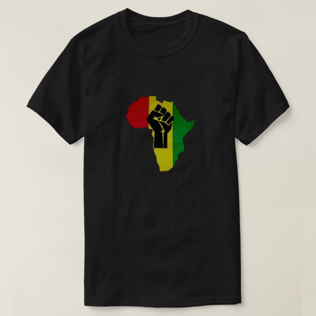 African Pride T-Shirt (Design Front)