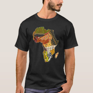 African Pride Traditional Ethnic Pattern Africa Ma T-Shirt