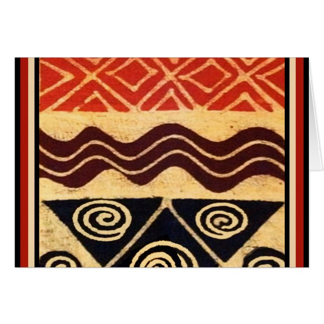 African Primordial Decor (Front Horizontal)