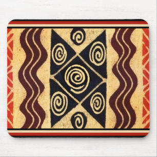 African Primordial Decor Mouse Mat