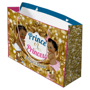 African Prince or Princess Gender Reveal Gift Bag