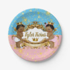 African Prince/Princess Pink/Blue & Gold Sparkles