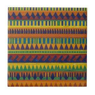 African print "Ankara" Tile