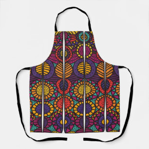 African Print Apron