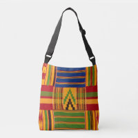 African Print Crossbody Bag