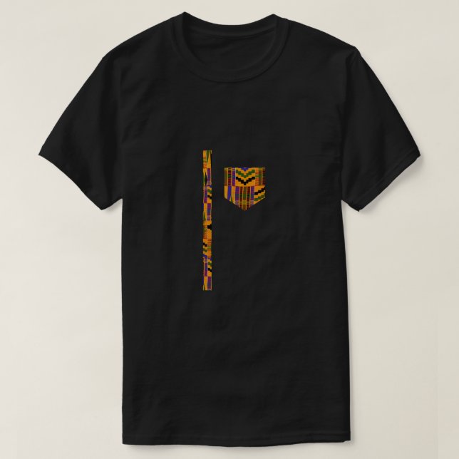 African Print Dashiki for Men Traditional African  T-Shirt (Design Front)