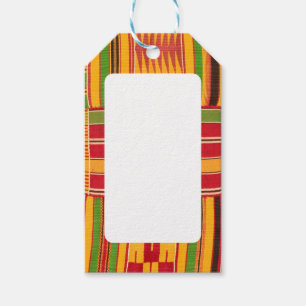 African Print Gift Tags