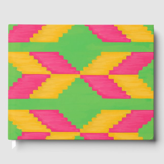 African Print Guest Book (Front)