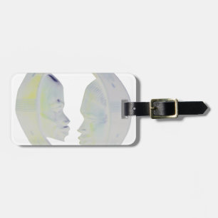 African Print Hakuna Matata Design Luggage Tag