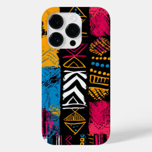 African Print iPhone 14 Pro Case