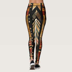 African Print Leggings