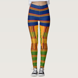 African Print Leggings