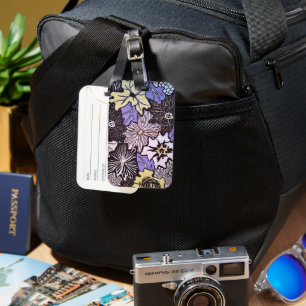 African Print  Luggage Tag