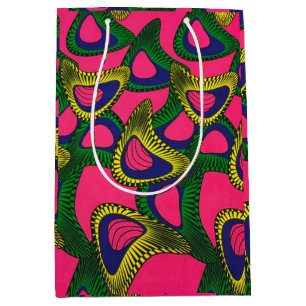 African Print Medium Gift Bag