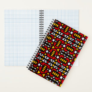 African Print Notebook