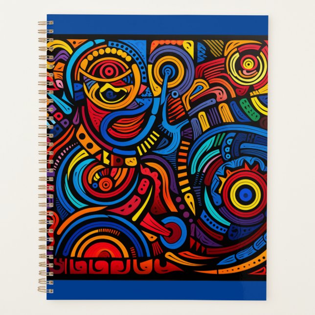 AFRICAN PRINT PLANNER (Front)