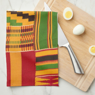 African Print Tea Towel