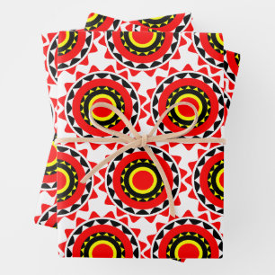 African Print Wrapping Paper