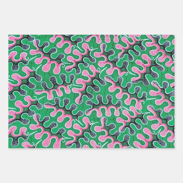 African Print Wrapping Paper (Front)