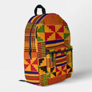 African Printed Backpack
