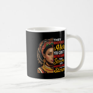 African Proud Black Girls Juneteenth Africain Heri Coffee Mug