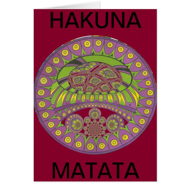 African Purple and Yellow Kaleidoscope Traditional (Front)