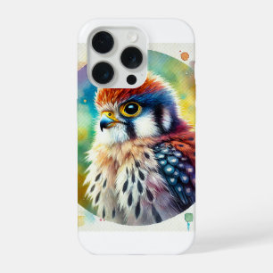 African Pygmy Falcon 070724AREF123 - Watercolor iPhone 15 Pro Case