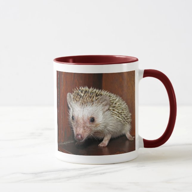 African Pygmy Hedgehog Mug (Right)