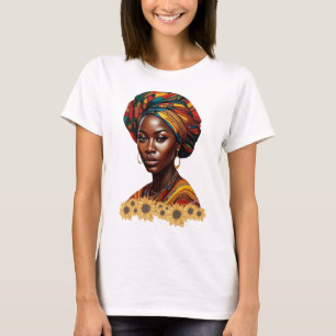 African Queen: Empowered and Elegant T-Shirt