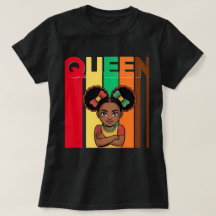 African Queen Girl Women's T-Shirt